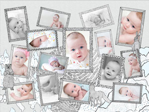 brandneues easy collage design