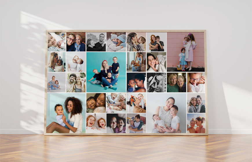 tipps eine muttertag fotocollage