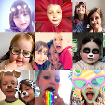 Snapchat-Collage