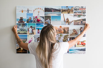 Fotocollage Poster
