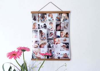 poster fotocollage hanger