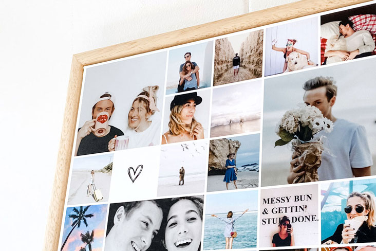 canvas baklijst